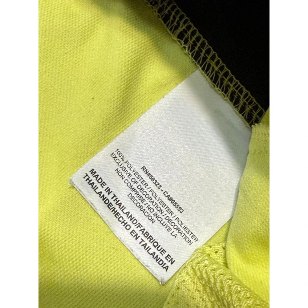 Nike Elite Basketball Shorts Mens Large Neon Yellow Volt Athletic Used